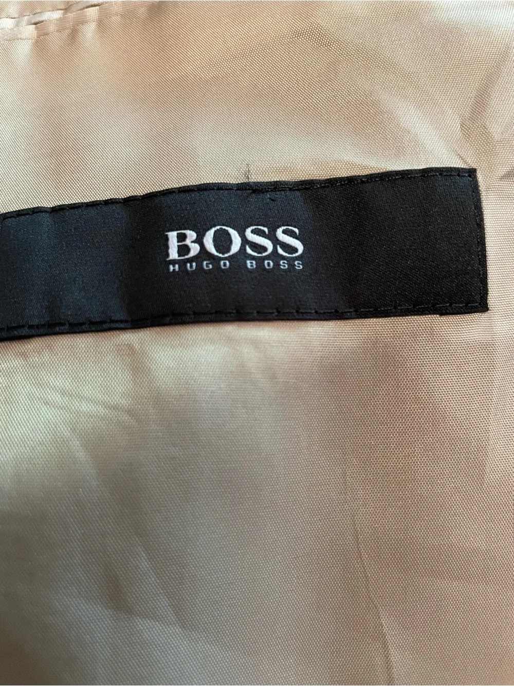 Hugo Boss Men's Dark Brown Three-Button Suit Jacket